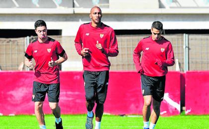 Jugadores como Nasri, N´Zonzi y Ben Yedder deben liderar la necesaria reacción de un Sevilla que suma tres jornadas sin vencer. Jugadores como Nasri, N´Zonzi y Ben Yedder deben liderar la necesaria reacción de un Sevilla que suma tres jornadas sin vencer.