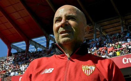 Sampaoli lamentó la falta de efectividad del Sevilla. Sampaoli lamentó la falta de efectividad del Sevilla.