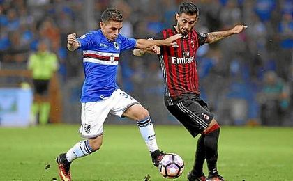 Lucas Torreira, el Roque Mesa de la Sampdoria. Lucas Torreira, el Roque Mesa de la Sampdoria.