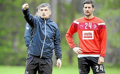 Mendilibar tiene fijado su objetivo. Mendilibar tiene fijado su objetivo.