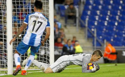 Hernan Pérez es cauto ante el objetivo espanyolista. Hernan Pérez es cauto ante el objetivo espanyolista.