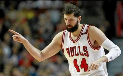 Mirotic acerca a los Bulls a 'play-offs' y Willy Hernangómez aprovecha la titularidad Mirotic acerca a los Bulls a 'play-offs' y Willy Hernangómez aprovecha la titularidad