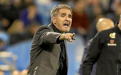Herrera dice que el del Sevilla Atlético es un partido para "no especular" Herrera dice que el del Sevilla Atlético es un partido para "no especular"
