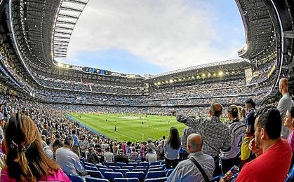 El templo madridista como juez de Laliga. El templo madridista como juez de Laliga.