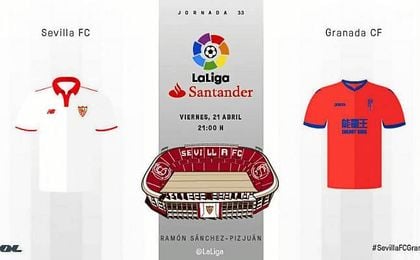 Sevilla F.C.-Granada: Síguelo en directo. Sevilla F.C.-Granada: Síguelo en directo.