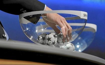 Imagen de unos de los sorteos de la Champions League. Imagen de unos de los sorteos de la Champions League.