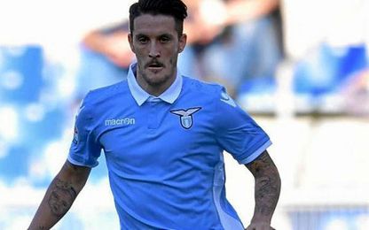 Luis Alberto, en una de sus pocas apariciones con la Lazio. Luis Alberto, en una de sus pocas apariciones con la Lazio.