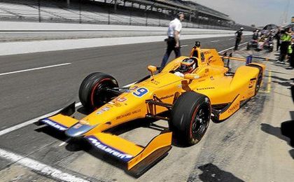 Alonso sí destaca en la Fórmula Indy. Alonso sí destaca en la Fórmula Indy.