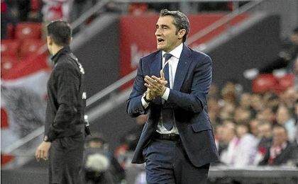 Valverde se despide del Athletic Valverde se despide del Athletic