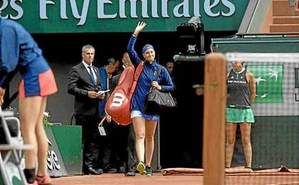 Kvitova fue recibida con una gran ovación tras seis meses sin jugar. Kvitova fue recibida con una gran ovación tras seis meses sin jugar.