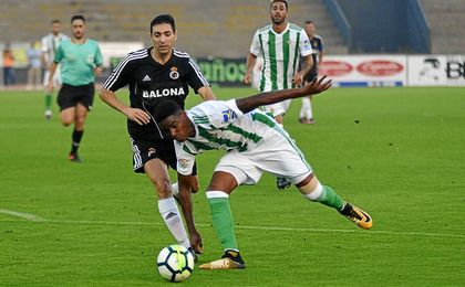 Aunque de extremo, el lateral zurdo tuvo minutos de juego frente a la Balona Aunque de extremo, el lateral zurdo tuvo minutos de juego frente a la Balona