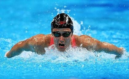 Mireia Belmonte se lleva el oro en la final de 200 metros mariposa. Mireia Belmonte se lleva el oro en la final de 200 metros mariposa.