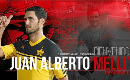 Melli ficha por el Mirandés Melli ficha por el Mirandés
