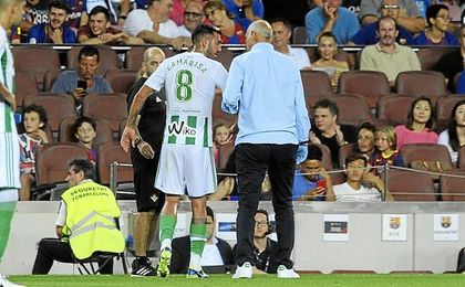Camarasa se marchó lesionado en el minuto 77. Camarasa se marchó lesionado en el minuto 77.