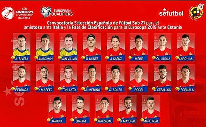Nahuel y Marc Gual, en la convocatoria de la sub 21 Nahuel y Marc Gual, en la convocatoria de la sub 21