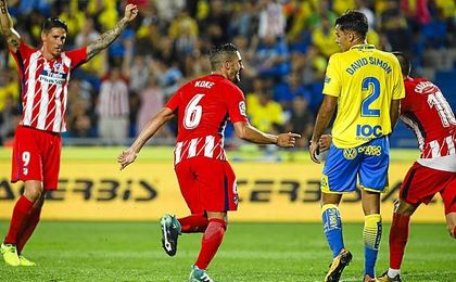 Koke firmó un doblete. Koke firmó un doblete.