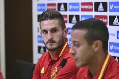 Koke: "Lo de la Eurocopa nos sirvió para mejorar ante Italia" Koke: "Lo de la Eurocopa nos sirvió para mejorar ante Italia"