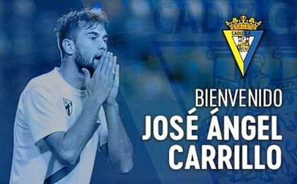Así ha dado la bienvenida el Cádiz a Carrillo. Así ha dado la bienvenida el Cádiz a Carrillo.