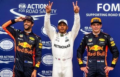 Hamilton bate el récord de ´poles´ de Schumacher y saldrá primero en Monza Hamilton bate el récord de ´poles´ de Schumacher y saldrá primero en Monza