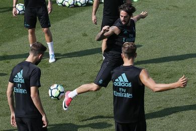 El Madrid continúa preparando la visita del APOEL sin Benzema ni Asensio El Madrid continúa preparando la visita del APOEL sin Benzema ni Asensio