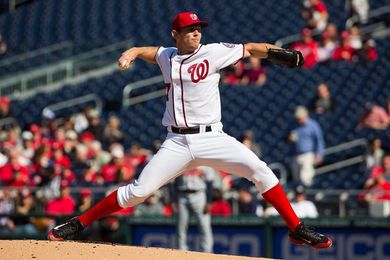 7-1. Strasburg ve terminada su racha sin aceptar carrera pero vence a Dodgers 7-1. Strasburg ve terminada su racha sin aceptar carrera pero vence a Dodgers