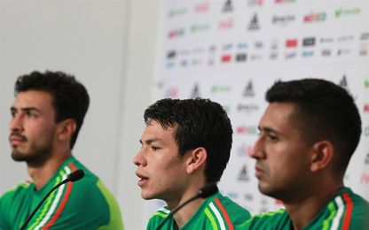 "El objetivo de México es terminar en primer lugar en Concacaf, dice Lozano "El objetivo de México es terminar en primer lugar en Concacaf, dice Lozano