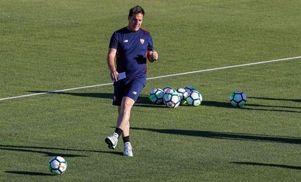 Berizzo incrementa la carga física en una sesión sin Pareja y Carriço Berizzo incrementa la carga física en una sesión sin Pareja y Carriço