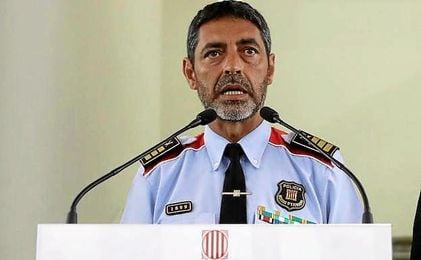 Josep Lluís Trapero, Mayor de los Mossos d´Esquadra. Josep Lluís Trapero, Mayor de los Mossos d´Esquadra.