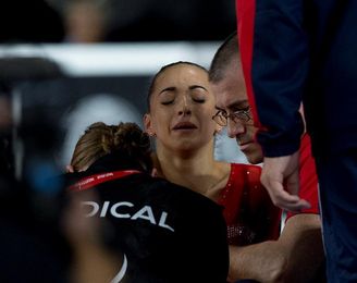 La rumana Iordache fuera de los Mundiales tras lesionarse en el calentamiento La rumana Iordache fuera de los Mundiales tras lesionarse en el calentamiento