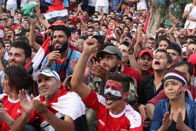 Siria salva un empate 1-1 con un gol de penalti a 5 minutos del final Siria salva un empate 1-1 con un gol de penalti a 5 minutos del final