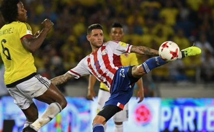 Sanabria apunta al once titular de Paraguay Sanabria apunta al once titular de Paraguay
