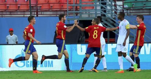 4-0. España se desquita goleando a Níger 4-0. España se desquita goleando a Níger