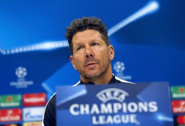 Simeone: "El equipo está muy bien" Simeone: "El equipo está muy bien"