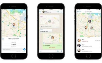 WhatsApp permitirá a tus contactos conocer tu ubicación en tiempo real WhatsApp permitirá a tus contactos conocer tu ubicación en tiempo real