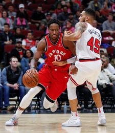 128-94. DeRozan mantiene a los Raptors en el camino ganador 128-94. DeRozan mantiene a los Raptors en el camino ganador