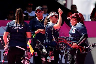 Colombia, campeón mundial por equipos en arco compuesto femenino Colombia, campeón mundial por equipos en arco compuesto femenino
