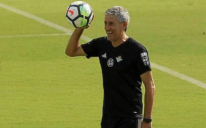 Setién: "El Espanyol defiende bien y ataca muy rápido" Setién: "El Espanyol defiende bien y ataca muy rápido"