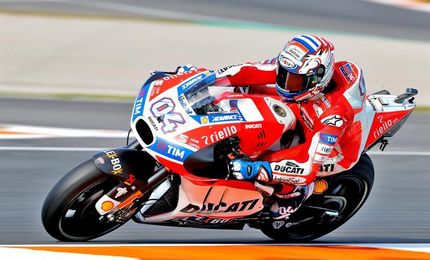 Dovizioso reconoce que "por ritmo de carrera Dani y Marc son más rápidos" Dovizioso reconoce que "por ritmo de carrera Dani y Marc son más rápidos"