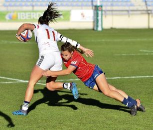 España sucumbe ante el poderío de Francia (0-97) España sucumbe ante el poderío de Francia (0-97)