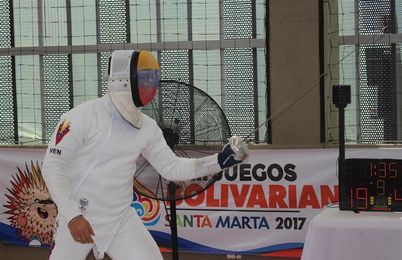 Venezuela captura las dos primeras medallas de oro en esgrima Venezuela captura las dos primeras medallas de oro en esgrima
