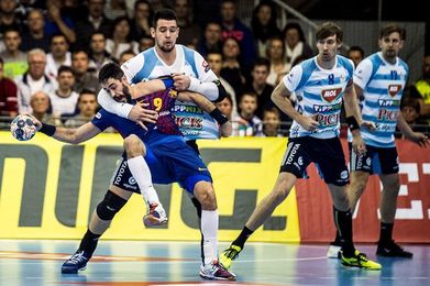 31-28. Duro tropiezo azulgrana en sus aspiraciones de ser primero de grupo 31-28. Duro tropiezo azulgrana en sus aspiraciones de ser primero de grupo