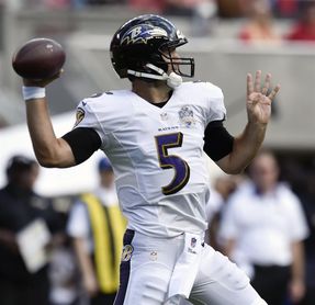 44-20. Flacco lanza para dos anotaciones y los Ravens amplían racha triunfal 44-20. Flacco lanza para dos anotaciones y los Ravens amplían racha triunfal