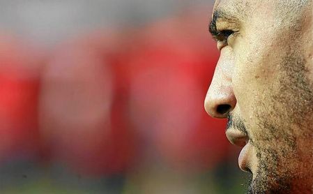 Nzonzi, en un entrenamiento del Sevilla. Nzonzi, en un entrenamiento del Sevilla.