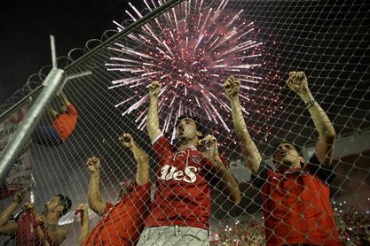 Independiente festeja en la previa de la definición de la Copa Sudamericana Independiente festeja en la previa de la definición de la Copa Sudamericana