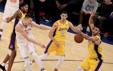 113-109. Beasley sella el triunfo de los Knicks sobre los Lakers 113-109. Beasley sella el triunfo de los Knicks sobre los Lakers