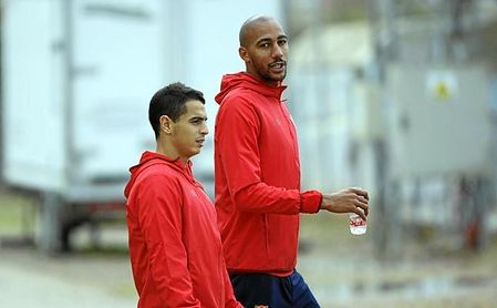 Ben Yedder es el mayor apoyo de Nzonzi en el vestuario. Ben Yedder es el mayor apoyo de Nzonzi en el vestuario.
