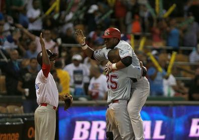 Leones y Gigantes se colocan a medio juego del liderato en el béisbol dominicano Leones y Gigantes se colocan a medio juego del liderato en el béisbol dominicano