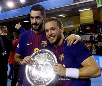 22-28. El Barcelona gana su decimotercera Copa ASOBAL 22-28. El Barcelona gana su decimotercera Copa ASOBAL