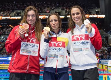 Jessica Vall vuela para colgarse el oro en los 200 braza Jessica Vall vuela para colgarse el oro en los 200 braza