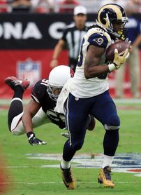 7-42. Gurley mueve a los Seahawks a lo más alto de la División 7-42. Gurley mueve a los Seahawks a lo más alto de la División